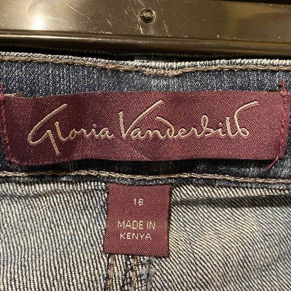 Gloria Vanderbilt Amanda Stretch Jean Size 16 - Picture 3 of 10